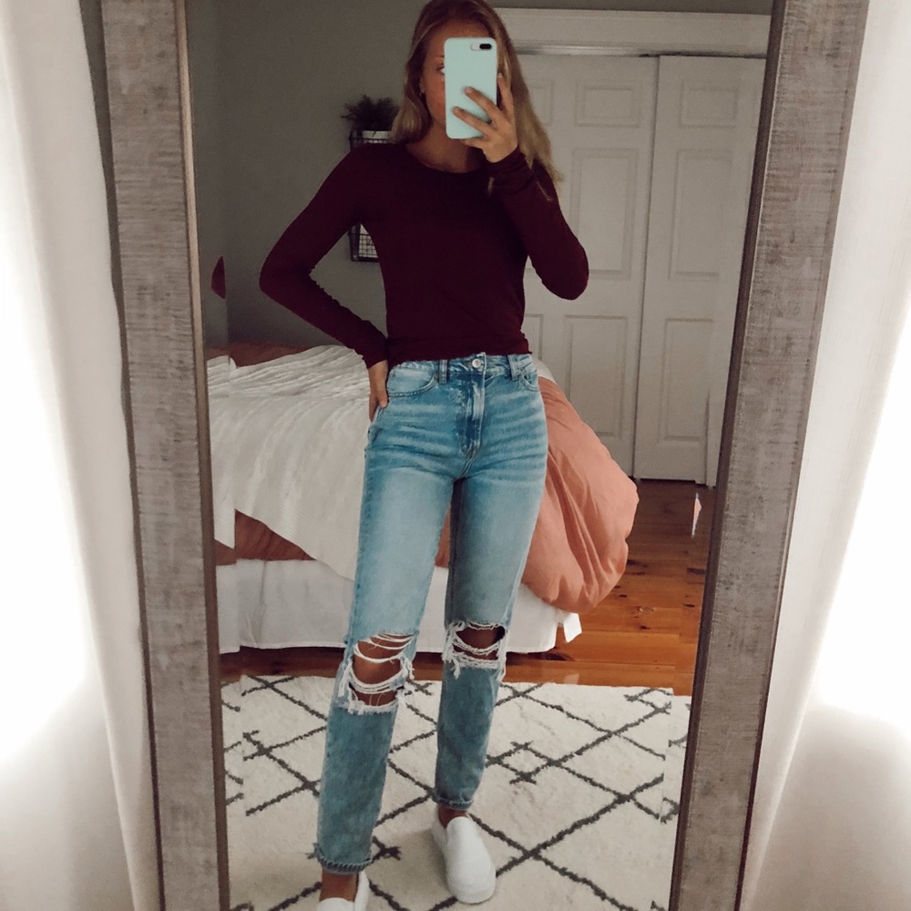 Long sleeve maroon shirt from pacsun!!